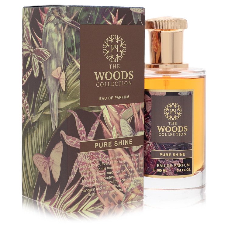 The Woods Collection Pure Shine Cologne by The Woods Collection Eau De Parfum Spray (Unisex) 3.4 oz for Men - Authentic Fragrance - Discount Men Perfume or Cologne Fragrance