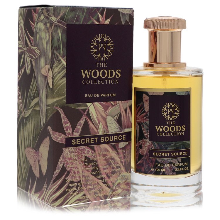 The Woods Collection Secret Source Perfume by The Woods Collection Eau De Parfum Spray (Unisex) 3.4 oz for Women - Authentic Fragrance - Discount Women Perfume or Cologne Fragrance