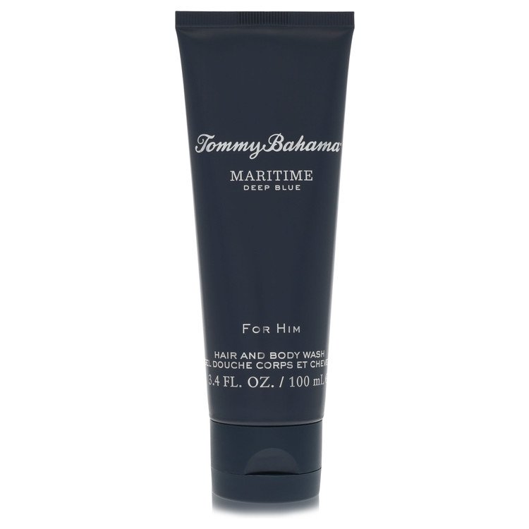 Tommy Bahama Maritime Deep Blue Cologne by Tommy Bahama Hair & Body Wash 3.4 oz for Men - Authentic Fragrance - Discount Men Perfume or Cologne Fragrance
