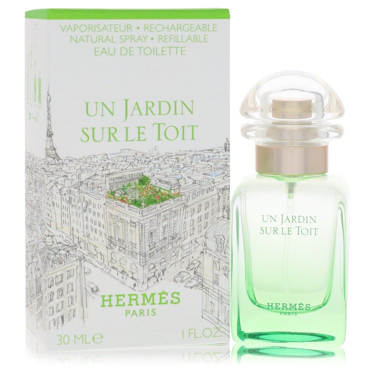 Un Jardin Sur Le Toit Cologne by Hermes Eau De Toilette Spray 1.0 oz for Men - Authentic Fragrance - Discount Men Perfume or Cologne Fragrance