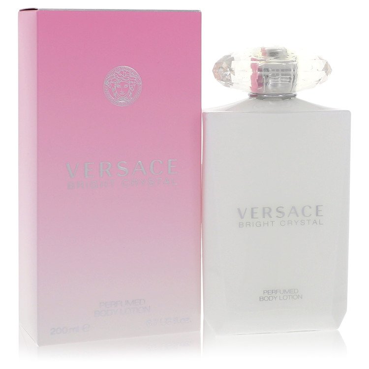 Bright Crystal Perfume by Versace Body Lotion 6.7 oz for Women - Authentic Fragrance - Discount Women Perfume or Cologne Fragrance