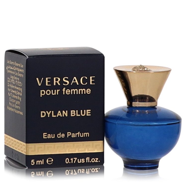 Versace Pour Femme Dylan Blue Perfume By Versace 0.17 Oz Eau De Parfum Splash For Women In Mini