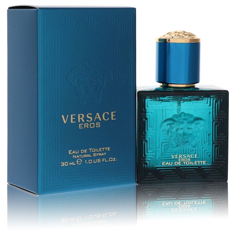 Versace Eros Cologne by Versace Eau De Toilette Spray 1 oz for Men - Authentic Fragrance - Discount Men Perfume or Cologne Fragrance