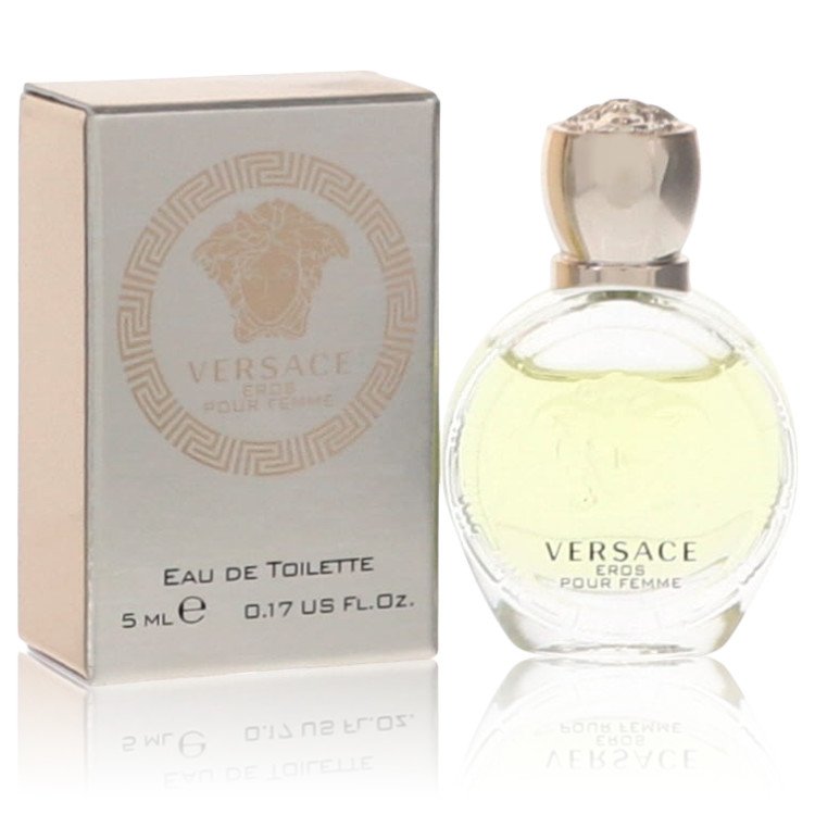 Versace Eros Perfume by Versace Mini EDT .17 oz for Women - Authentic Fragrance - Discount Women Perfume or Cologne Fragrance