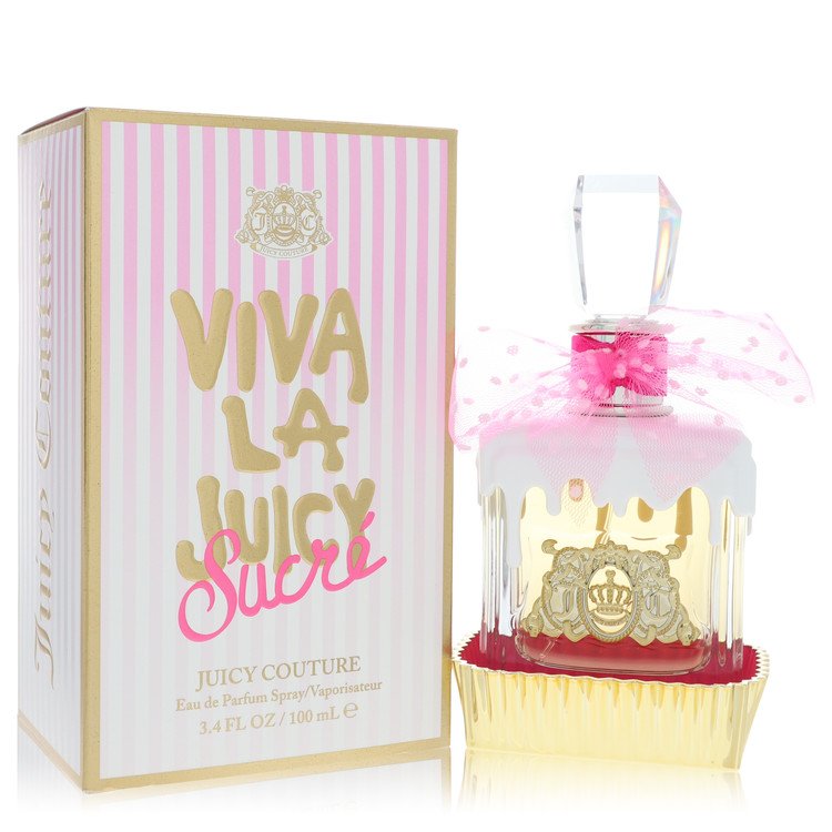 Viva La Juicy Sucre Perfume by Juicy Couture Eau De Parfum Spray 3.4 oz for Women - Authentic Fragrance - Discount Women Perfume or Cologne Fragrance