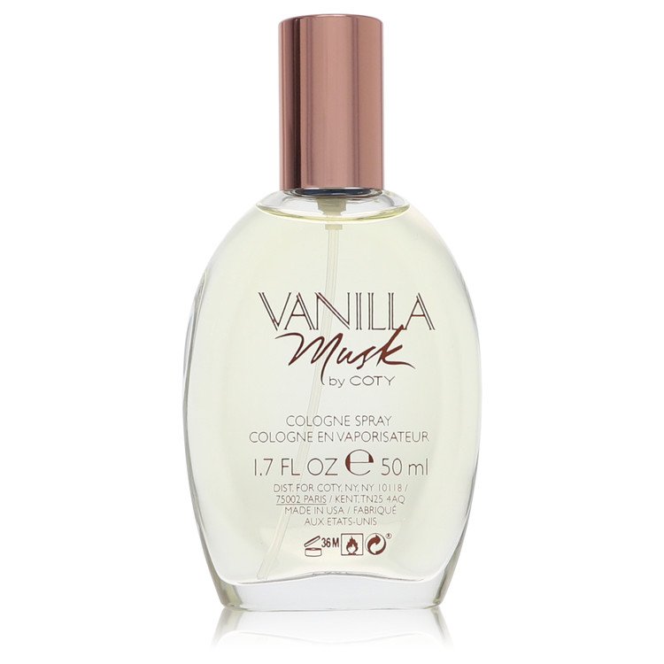 Vanilla Musk Perfume by Coty Cologne Spray (unboxed) 1.7 oz for Women - Authentic Fragrance - Discount Women Perfume or Cologne Fragrance