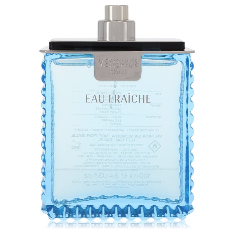 Versace Versace Eau Fraiche Tester Eau De Toilette Spray 3.4 Oz - No Cap Cologne