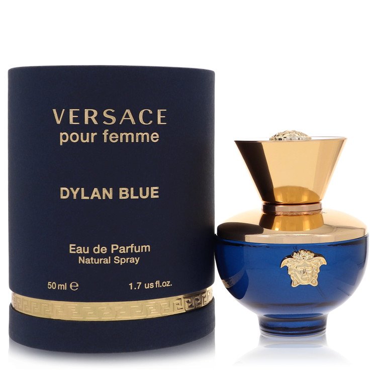 Versace Dylan Blue Perfume By Versace 1.7 Oz Eau De Parfum Spray For Women In Box
