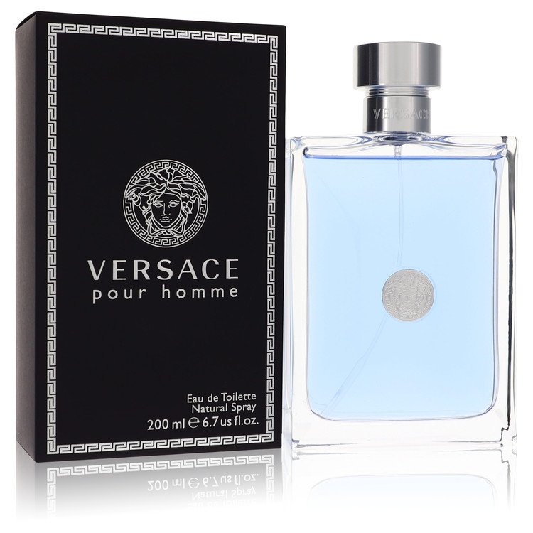 Versace Pour Homme Cologne By Versace 6.7 Oz Eau De Toilette Spray For Men In Box
