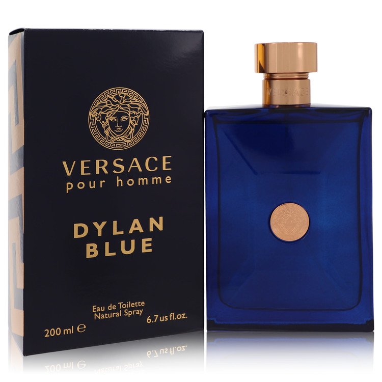 Versace Pour Homme Dylan Blue Cologne by Versace Eau De Toilette Spray 6.7 oz for Men - Authentic Fragrance - Discount Men Perfume or Cologne Fragrance