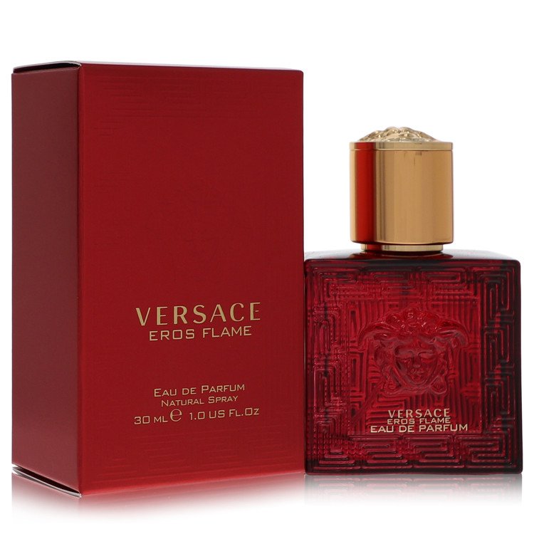 Versace Eros Flame Cologne by Versace Eau De Parfum Spray 1 oz for Men - Authentic Fragrance - Discount Men Perfume or Cologne Fragrance