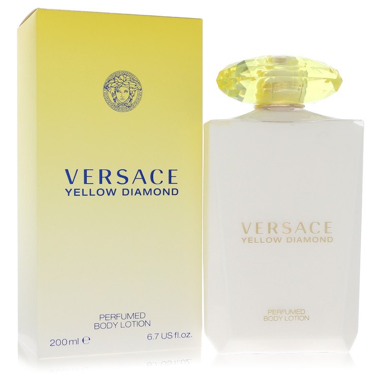 Versace Yellow Diamond Perfume by Versace Body Lotion 6.7 oz for Women - Authentic Fragrance - Discount Women Perfume or Cologne Fragrance
