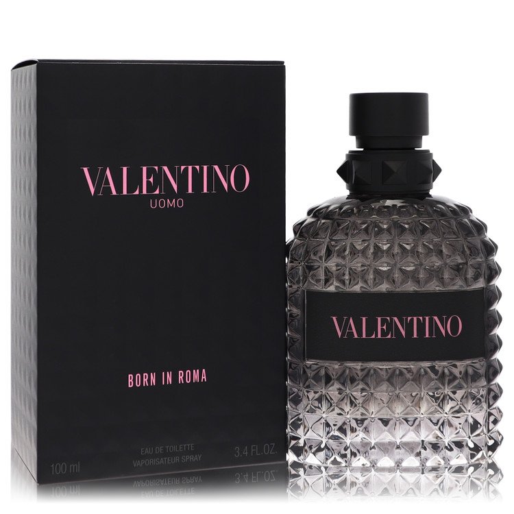 Uomo Born In Roma by Valentino 3.4 oz oz Eau De Toilette Spray for Men - Perfumes4All