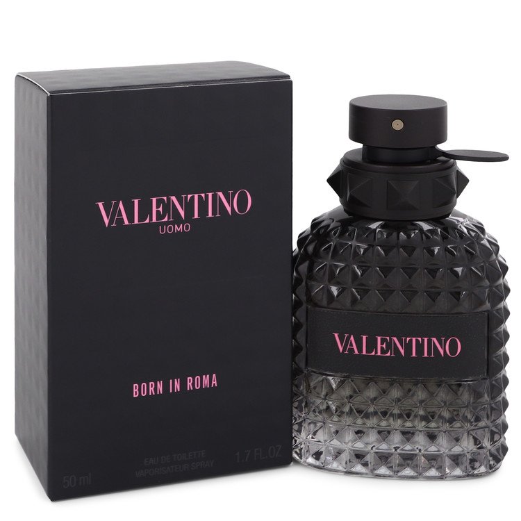Uomo Born In Roma by Valentino 1.7 oz oz Eau De Toilette Spray for Men - Perfumes4All
