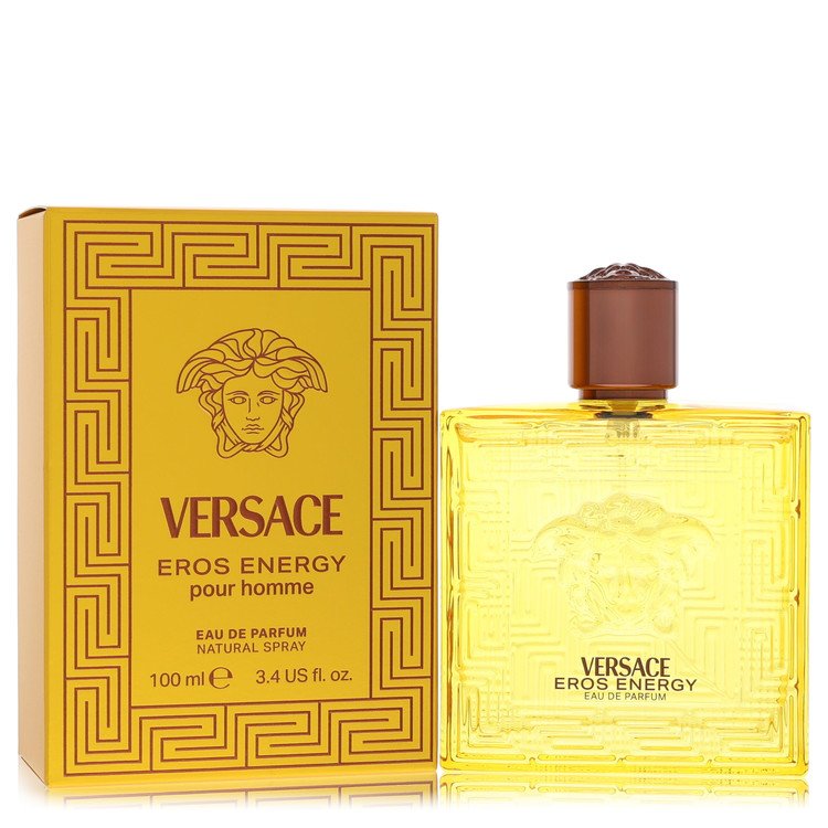 Versace Eros Energy Cologne by Versace Eau De Parfum Spray 3.4 oz for Men - Authentic Fragrance - Discount Men Perfume or Cologne Fragrance