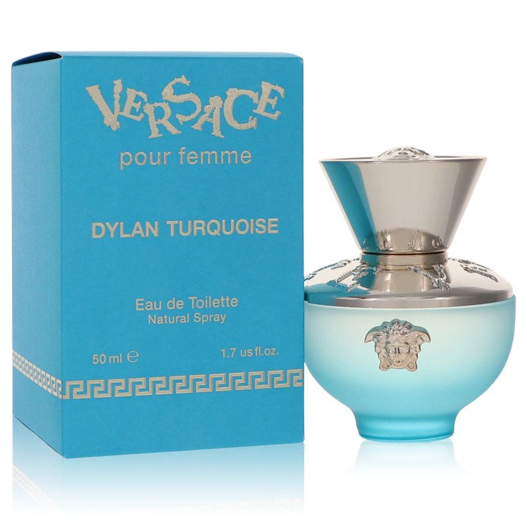Dylan Turquoise Perfume By Versace 1.7 Oz Eau De Toilette Spray For Women In Box