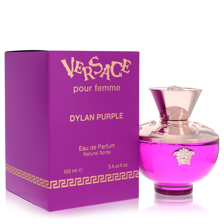 Versace Pour Femme Dylan Purple Perfume by Versace Eau De Parfum Spray 3.4 oz for Women - Authentic Fragrance - Discount Women Perfume or Cologne Fragrance