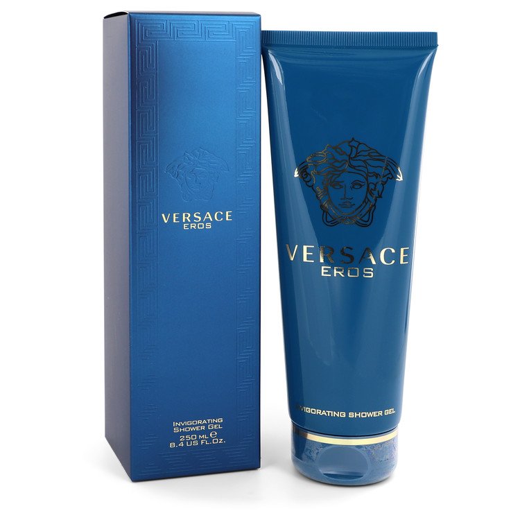 Versace Eros Cologne by Versace Shower Gel 8.4 oz for Men - Authentic Fragrance - Discount Men Perfume or Cologne Fragrance