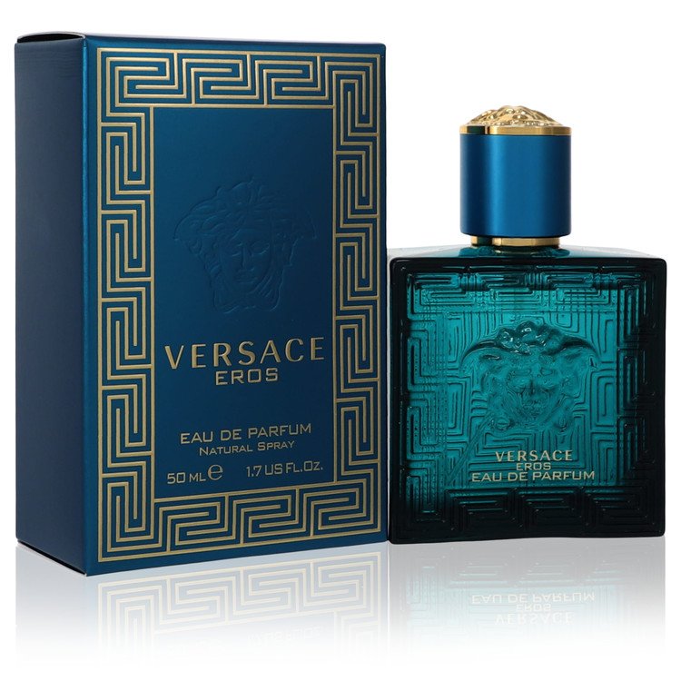 Versace Eros Cologne by Versace Eau De Parfum Spray 1.7 oz for Men - Authentic Fragrance - Discount Men Perfume or Cologne Fragrance