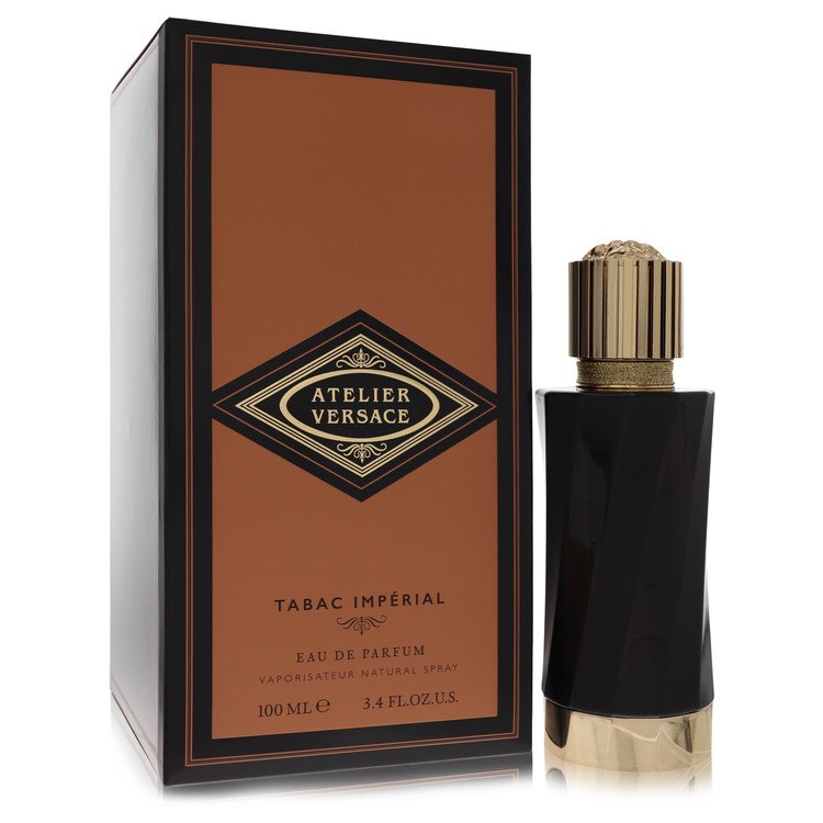 Versace Atelier Tabac Imperial Perfume by Versace Eau De Parfum Spray (Unisex) 3.4 oz for Women - Authentic Fragrance - Discount Women Perfume or Cologne Fragrance