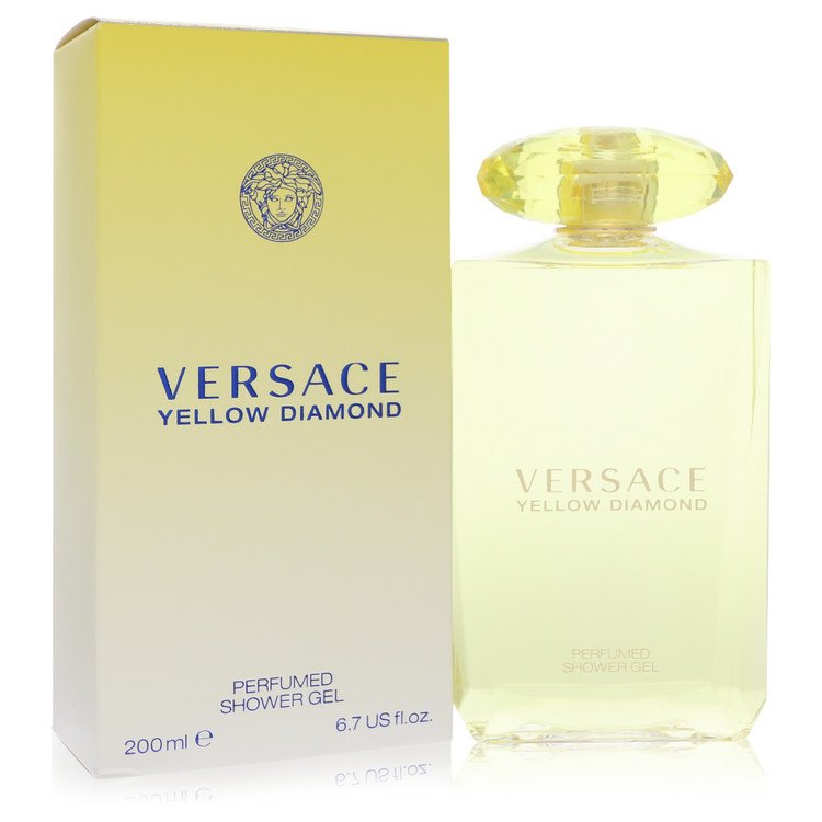 Versace Yellow Diamond Perfume by Versace Shower Gel 6.7 oz for Women - Authentic Fragrance - Discount Women Perfume or Cologne Fragrance