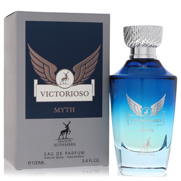 Victorioso Legend Myth Cologne by Maison Alhambra Eau De Parfum Spray 3.4 oz for Men - Authentic Fragrance - Discount Men Perfume or Cologne Fragrance
