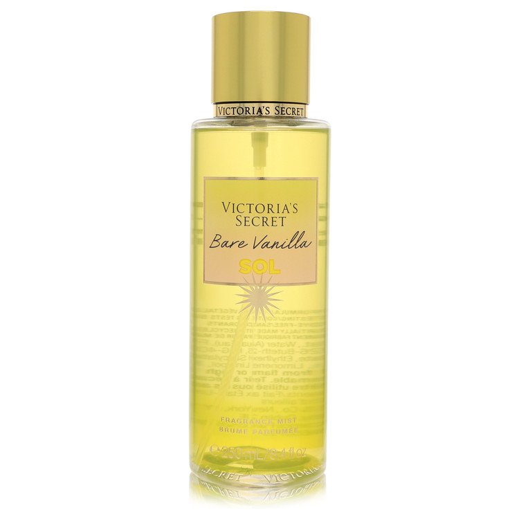 Victoria's Secret Bare Vanilla Sol Perfume by Victoria's Secret Fragrance Mist Spray 8.4 oz for Women - Authentic Fragrance - Discount Women Perfume or Cologne Fragrance