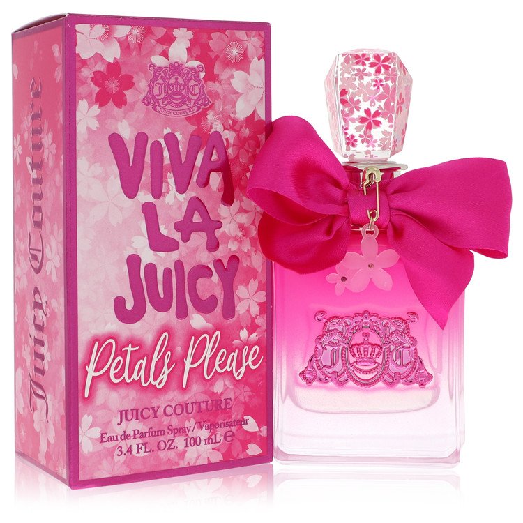 Viva La Juicy Petals Please Perfume by Juicy Couture Eau De Parfum Spray 3.4 oz for Women - Authentic Fragrance - Discount Women Perfume or Cologne Fragrance