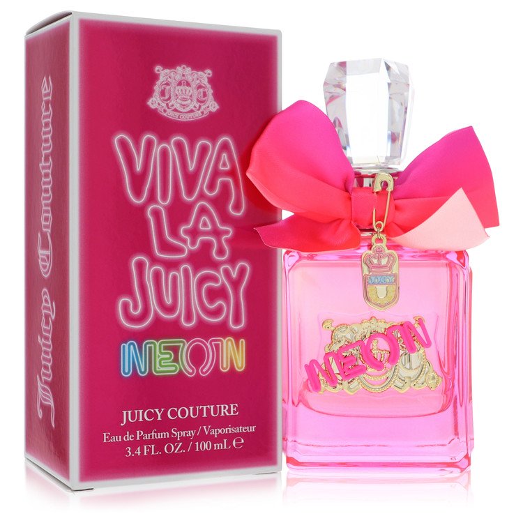 Viva La Juicy Neon Perfume by Juicy Couture Eau De Parfum Spray 3.4 oz for Women - Authentic Fragrance - Discount Women Perfume or Cologne Fragrance