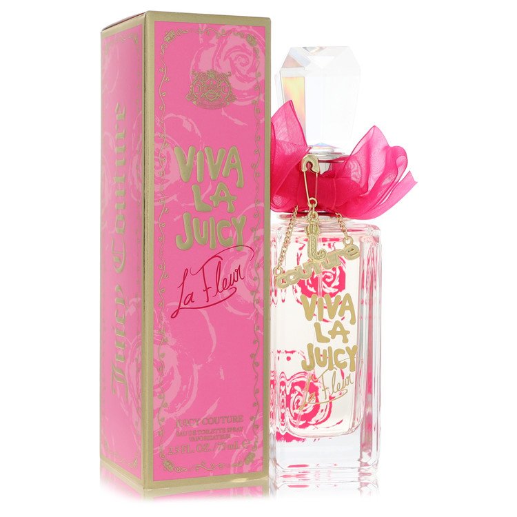 Viva La Juicy La Fleur Perfume by Juicy Couture Eau De Toilette Spray 2.5 oz for Women - Authentic Fragrance - Discount Women Perfume or Cologne Fragrance