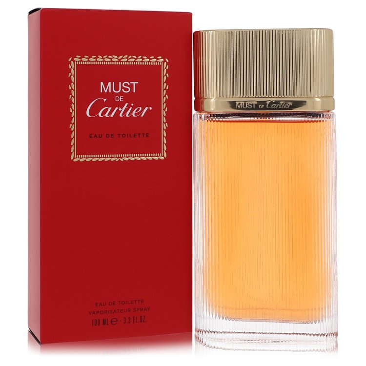 Must De Cartier Perfume By Cartier 3.3 Oz Eau De Toilette Spray For Women In Box