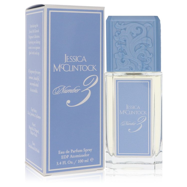 JESSICA Mc clintock #3 Perfume by Jessica McClintock Eau De Parfum Spray 3.4 oz for Women - Authentic Fragrance - Discount Women Perfume or Cologne Fragrance