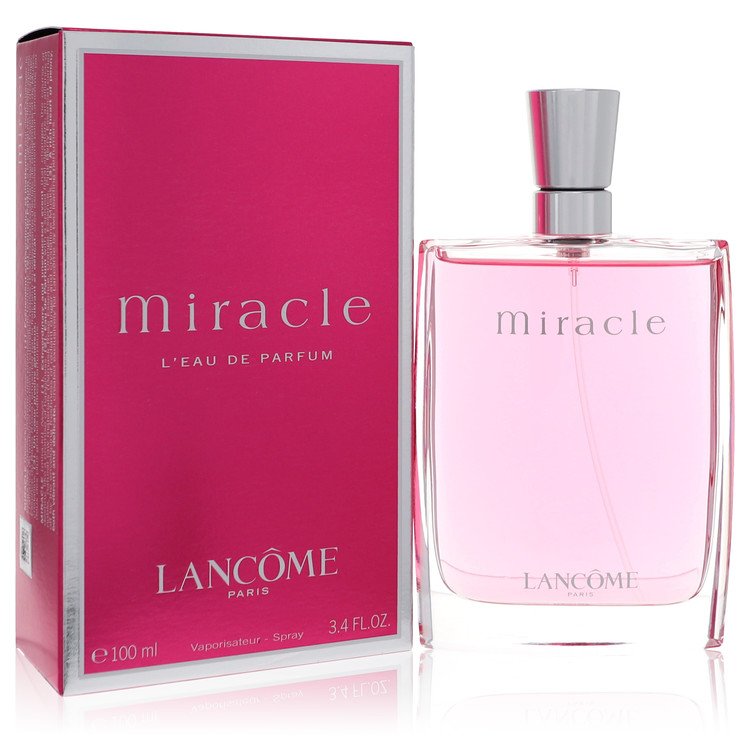 Miracle Perfume by Lancome Eau De Parfum Spray 3.4 oz for Women - Authentic Fragrance - Discount Women Perfume or Cologne Fragrance