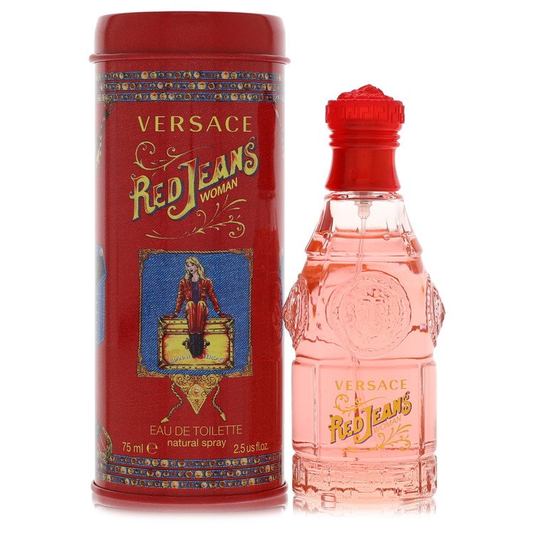 Red Jeans By by Versace 2.5 oz oz Eau De Toilette Spray for Women - Perfumes4All