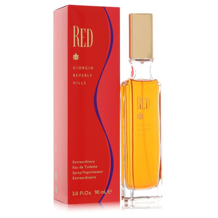 Red by Giorgio Beverly Hills 3 oz oz Eau De Toilette Spray for Women - Perfumes4All