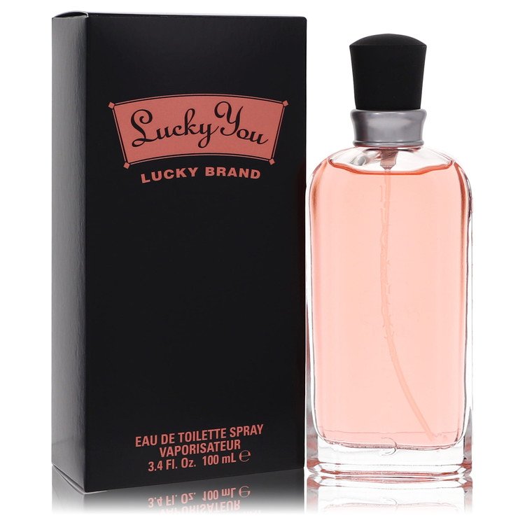 Lucky You Perfume By Lucky Brand 3.4 Oz Eau De Toilette Spray For Women In Box