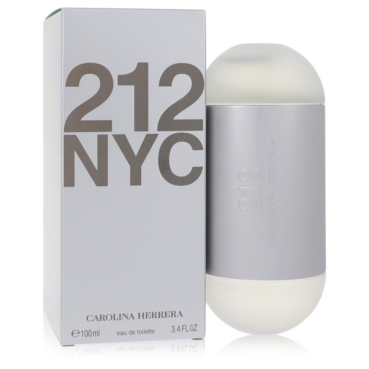 212 Perfume by Carolina Herrera Eau De Toilette Spray (New Packaging) 3.4 oz for Women - Authentic Fragrance - Discount Women Perfume or Cologne Fragrance