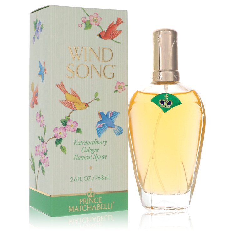 Wind Song Perfume By Prince Matchabelli 2.6 Oz Cologne Spray For Women In Box
