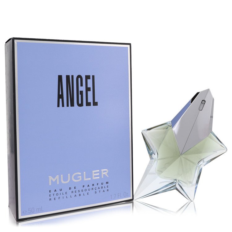 Angel Perfume by Thierry Mugler Eau De Parfum Spray Refillable 1.7 oz for Women - Authentic Fragrance - Discount Women Perfume or Cologne Fragrance
