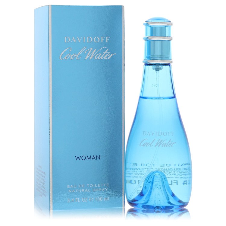 Cool Water 3.4 by Davidoff Eau De Toilette Spray for Women - Perfumes4All