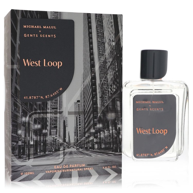 West Loop By by Michael Malul 3.4 oz oz Eau De Parfum Spray for Men - Perfumes4All