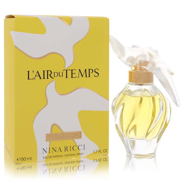 L'Air Du Temps Perfume by Nina Ricci Eau De Parfum Spray with Bird Cap 1.7 oz for Women - Authentic Fragrance - Discount Women Perfume or Cologne Fragrance