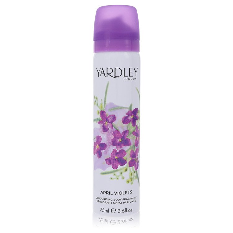 April Violets Perfume by Yardley London Body Spray 2.6 oz for Women - Authentic Fragrance - Discount Women Perfume or Cologne Fragrance