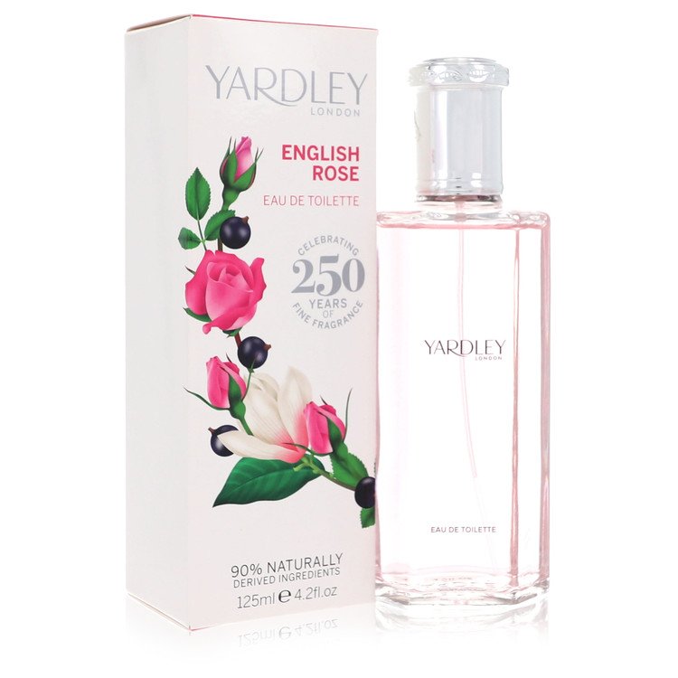 English Rose Yardley Perfume by Yardley London Eau De Toilette Spray 4.2 oz for Women - Authentic Fragrance - Discount Women Perfume or Cologne Fragrance