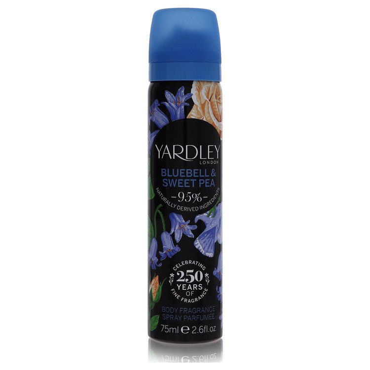 Yardley Bluebell & Sweet Pea Perfume by Yardley London Body Fragrance Spray 2.6 oz for Women - Authentic Fragrance - Discount Women Perfume or Cologne Fragrance