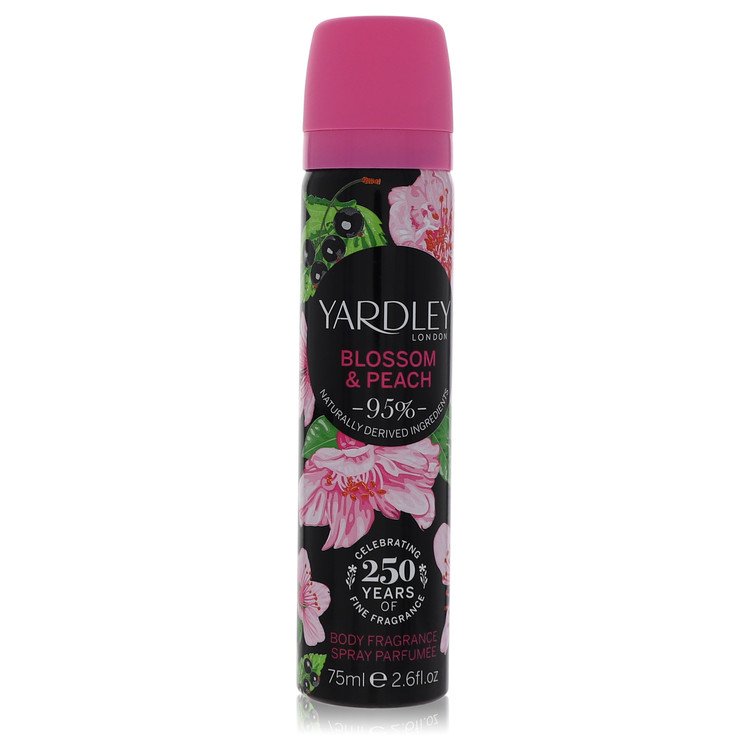 Yardley Blossom & Peach Perfume by Yardley London Body Fragrance Spray 2.6 oz for Women - Authentic Fragrance - Discount Women Perfume or Cologne Fragrance