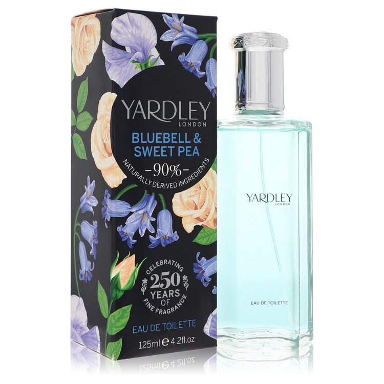 Yardley Bluebell & Sweet Pea Perfume by Yardley London Eau De Toilette Spray 4.2 oz for Women - Authentic Fragrance - Discount Women Perfume or Cologne Fragrance