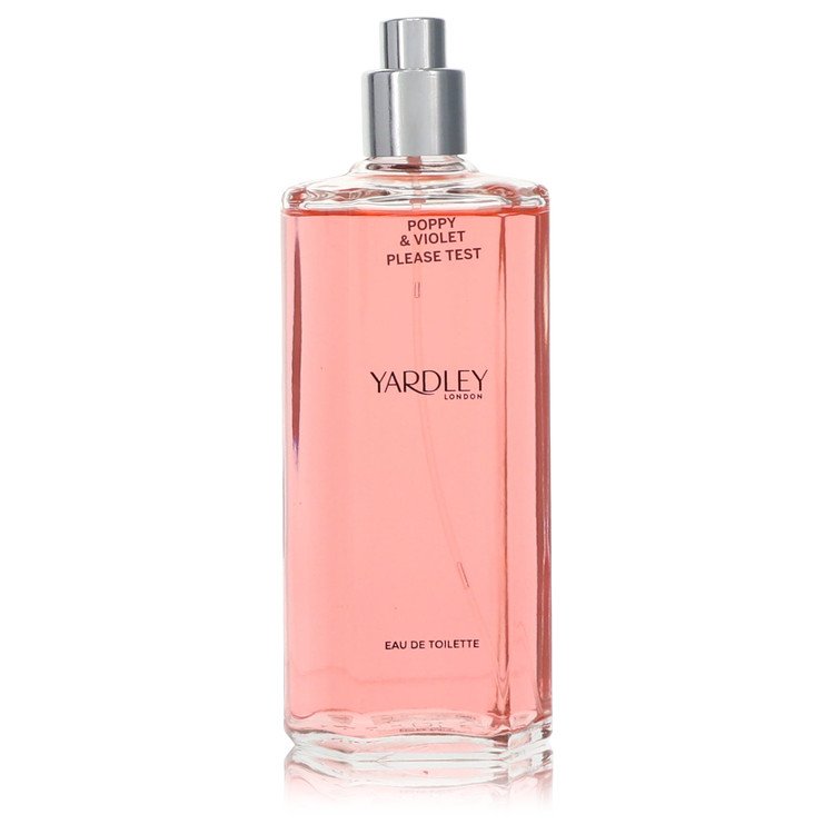 Yardley Poppy & Violet Perfume by Yardley London Eau De Toilette Spray (Tester) 4.2 oz for Women - Authentic Fragrance - Discount Women Perfume or Cologne Fragrance