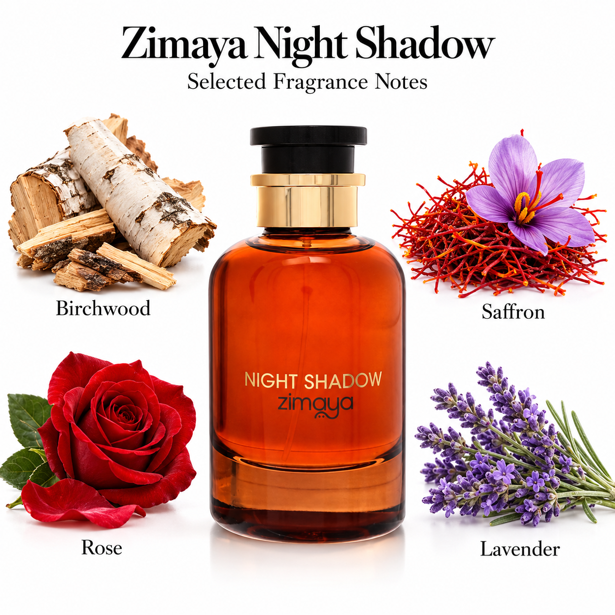 Zimaya Night Shadow fragrance notes