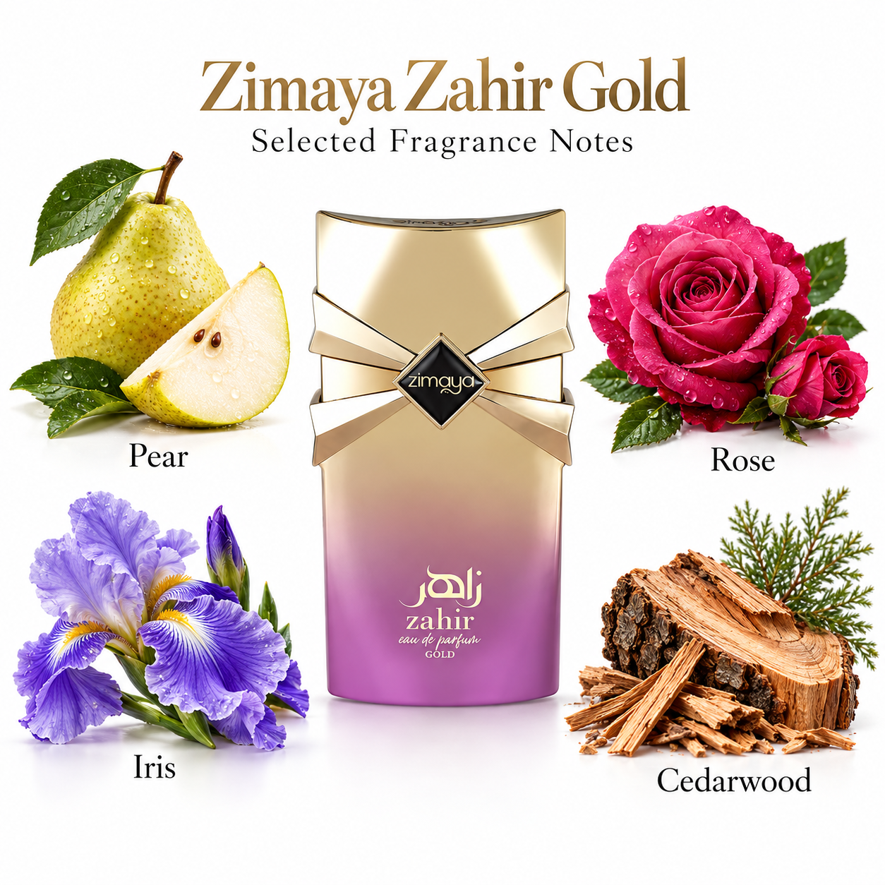 Zimaya Zahir Gold — fragrance notes